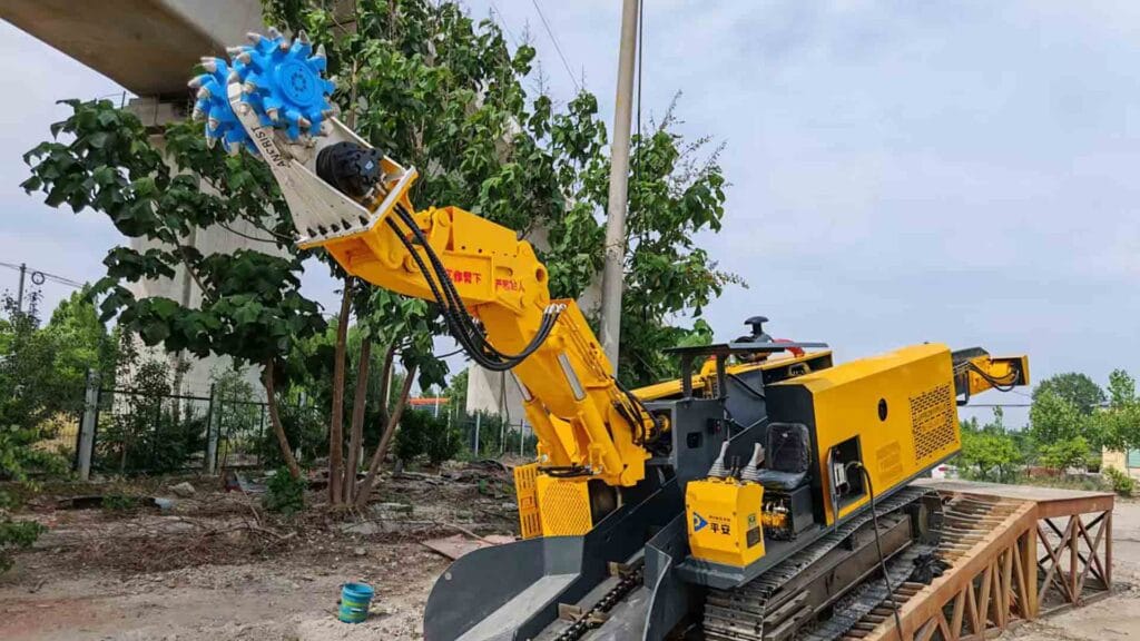 small tunnel boring machine