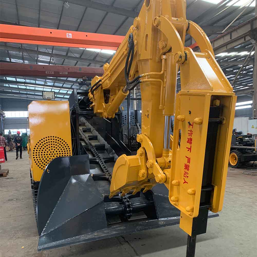 Type150 Crusher Crawler Mucking Loader