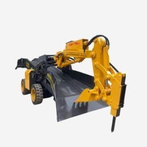 Type 60 Wheel Mucking Loader With Break Hammer